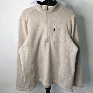 Woolrich Men's Cream Tan Pullover Sweater Size XL